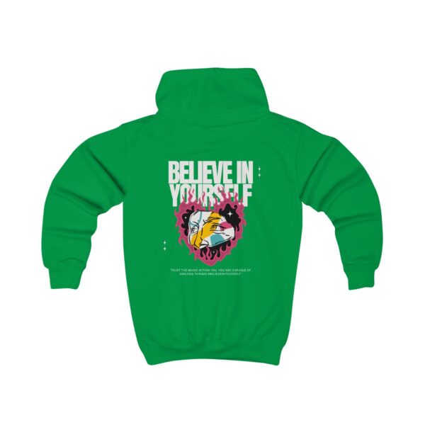 Believe in Yourself Kids Hoodie - Image 3