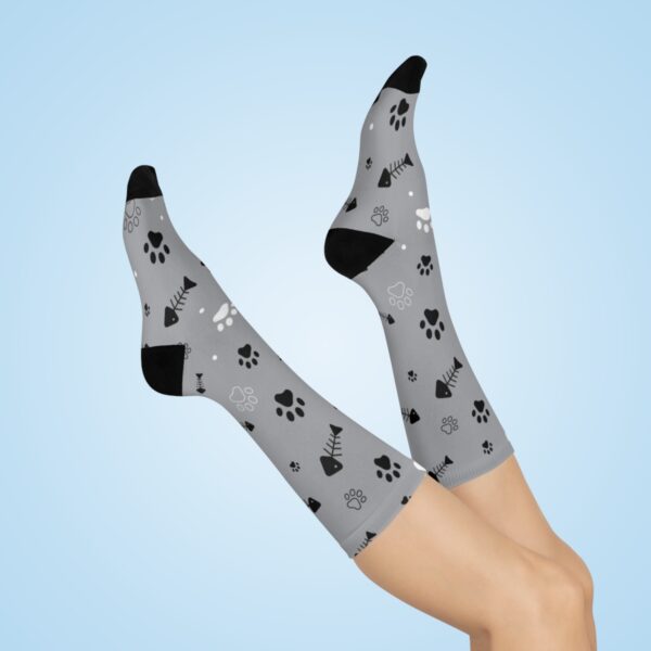 Crew Socks - Cushioned Comfort for All-Day Wear - Image 4