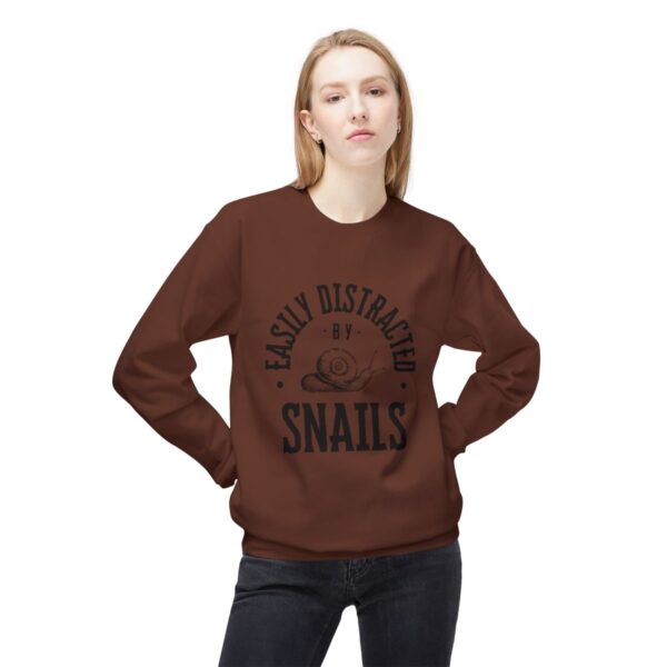 Snail Crewneck Unisex Sweatshirt - Image 3